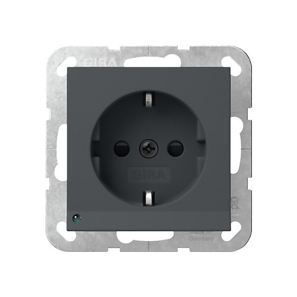 Gira Steckdose LED-Leuchte Anthrazit 417028